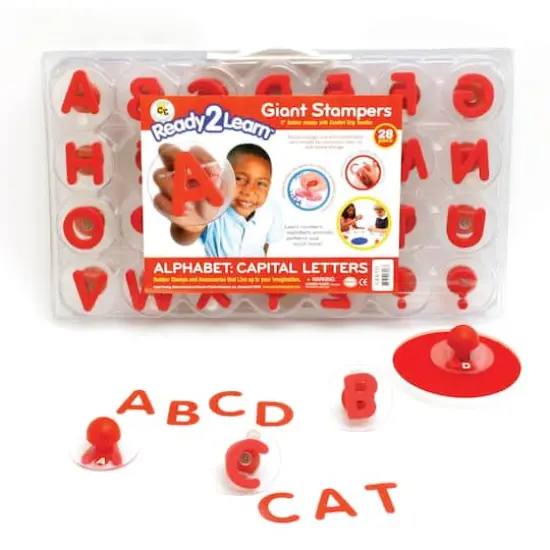 Ready2Learn&trade; Uppercase Alphabet Letters Giant Stampers, 28ct. {3}