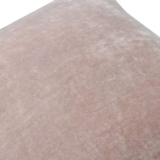 Hello Honey® 20" Square Velvet Pillow Cover with Piping Pink {6}