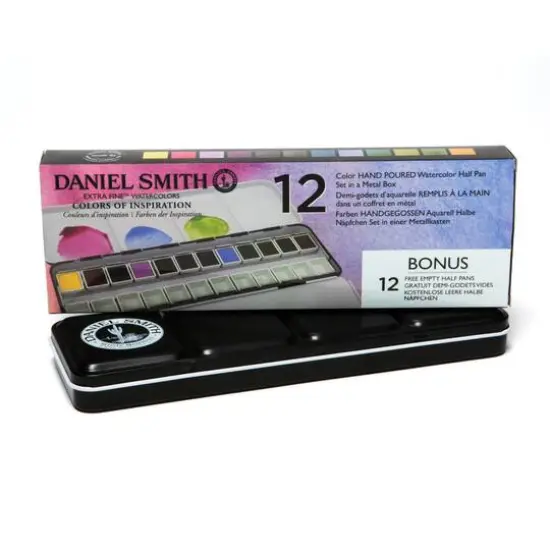 Daniel Smith Extra Fine&trade; Watercolor Colors of Inspiration 12 Color Half Pan Set  {2}