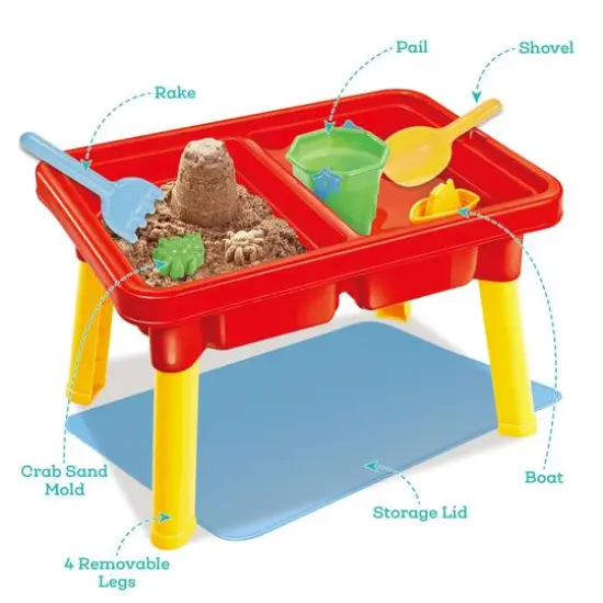 Nothing But Fun Toys Sand & Water Play Table {4}