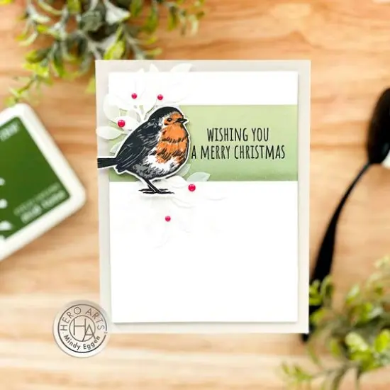 Hero Arts&reg; Color Layering Frame Cuts Robin Die Set {3}