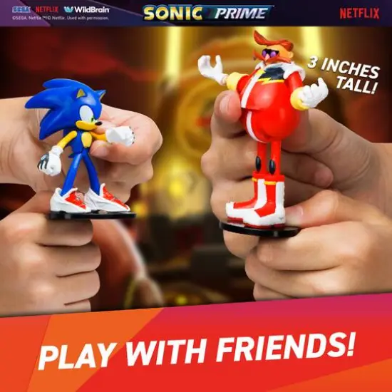 Sonic Prime 3" Action Figure Set {4}