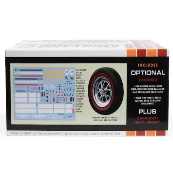 AMT&reg; 1966 Ford Mustang Fastback 2+2 1:25 Scale Model Kit {4}