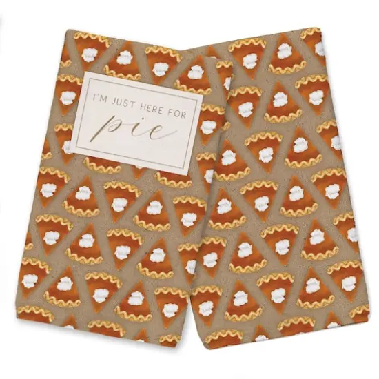 Here For Pumpkin Pie Tea Towel Set {1}