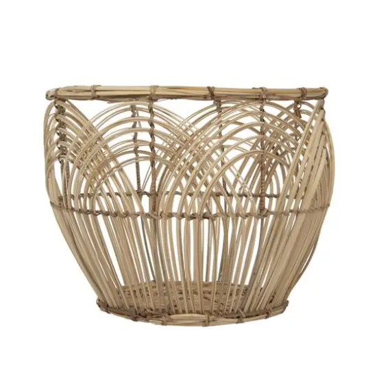 Hello Honey&reg; Natural Handmade Decorative Rattan Basket Set {11}