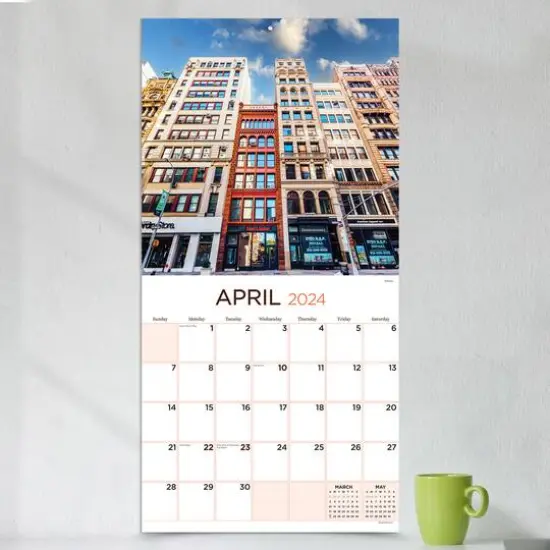 TF Publishing 2024 NYC Wall Calendar {5}