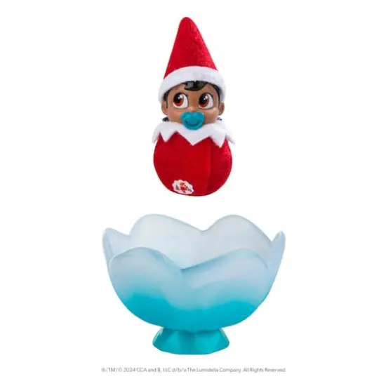The Elf on the Shelf&reg; Frost Pips&trade; Mini Blooms Brown Eyed Girl Elf Baby {3}