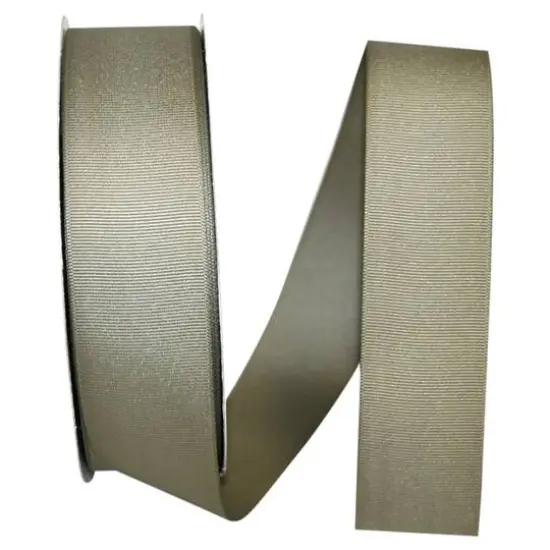 The Ribbon Roll 1.5" x 50yd. Grosgrain Solid Ribbon Old Willow {1}