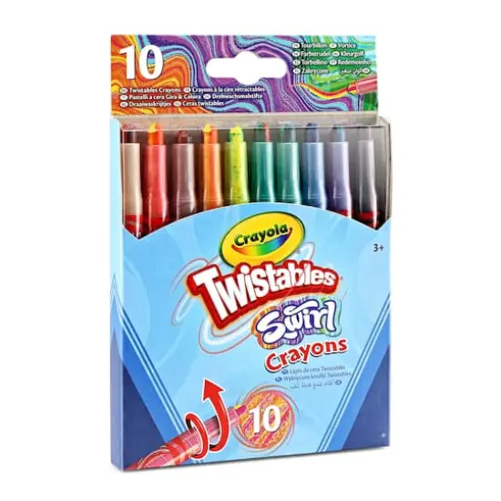 Crayola&reg; SWIRL Mini Twistable Crayons, 6 Packs of 10 {3}