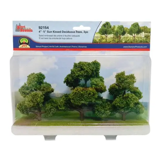 JTT Scenery Products Mini Sun Kissed Deciduous Trees, 3ct. {5}