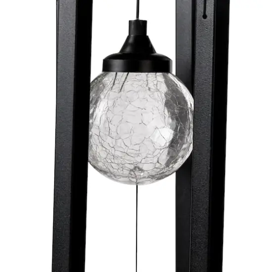 Glitzhome&reg; 32" Solar Powered LED Wind Chime Light {8}