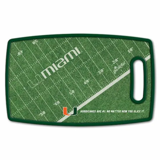 College Retro Series Cutting BoardMiami Hurricanes {4}