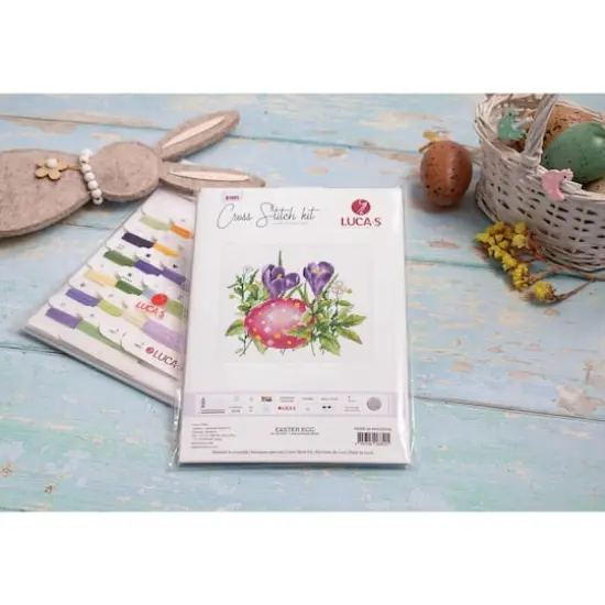 Luca-S Easter Egg Counted Cross Stitch Kit {4}