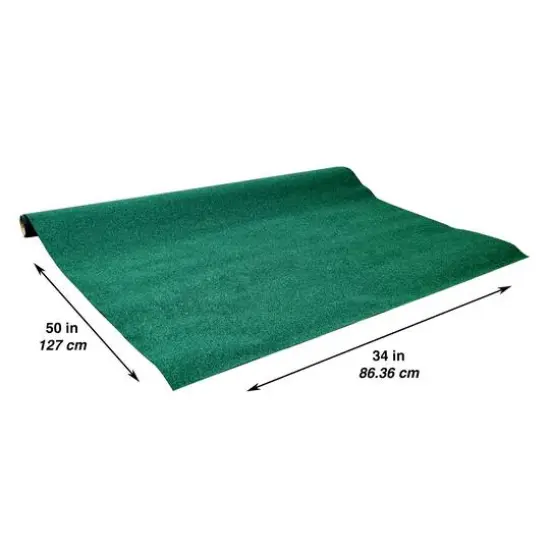 JTT Scenery Products Dark Green N Scale Grass Mat, 50" x 34" {4}