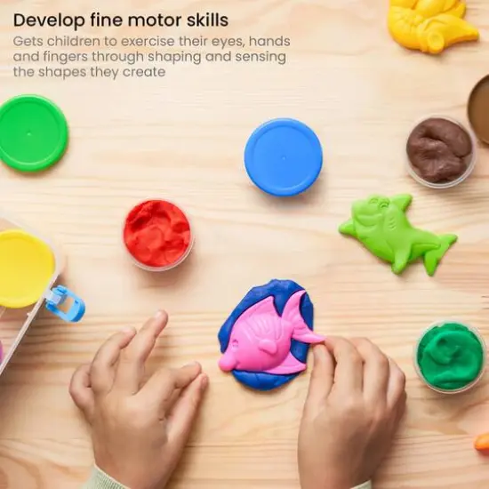 Arteza&reg; Kids Ocean Dough Kit, 14 pcs {7}