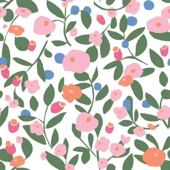 RoomMates Kensington Garden Peel & Stick Wallpaper White {2}