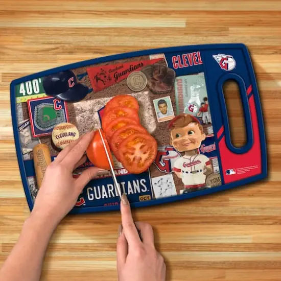 MLB Retro Series Cutting Board Cleveland Guardians {6}