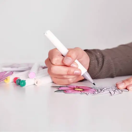 Faber-Castell&reg; Pop Up Coloring Wildflower Bunch Bouquet Kit {5}