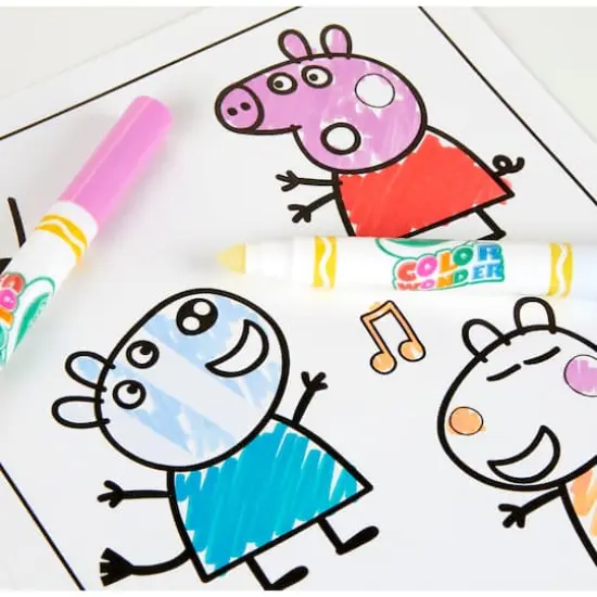 Crayola&reg; Color Wonder Mess Free&trade; Peppa Pig&trade; Foldalope {4}
