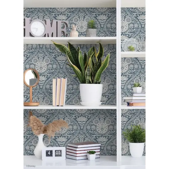 RoomMates Disney&reg; Mickey Mouse Block Print Peel & Stick Wallpaper Blue {5}