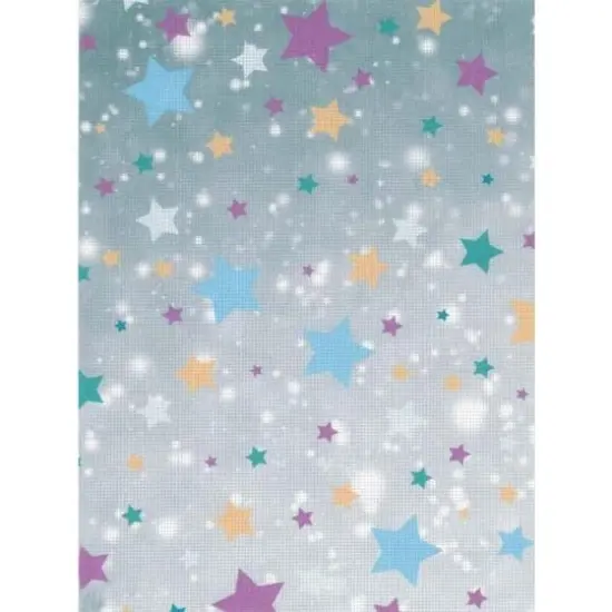 Designer Printed Stars 18 Count Aida Canvas  {1}
