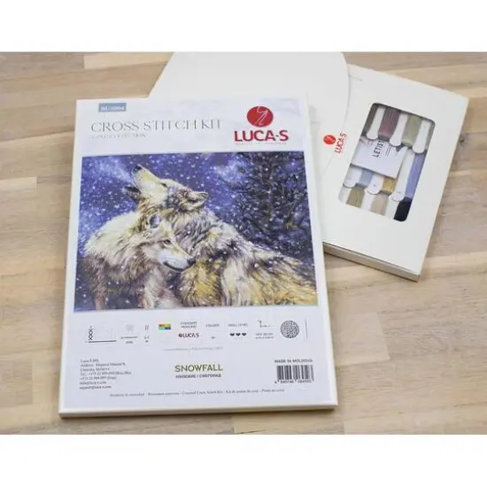 Luca-S Snowfall Counted Cross Stitch Kit {10}