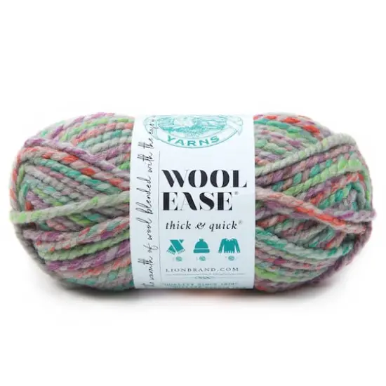 Lion Brand&reg; Wool-Ease&reg; Thick & Quick&reg; Variegated Yarn Eden {1}