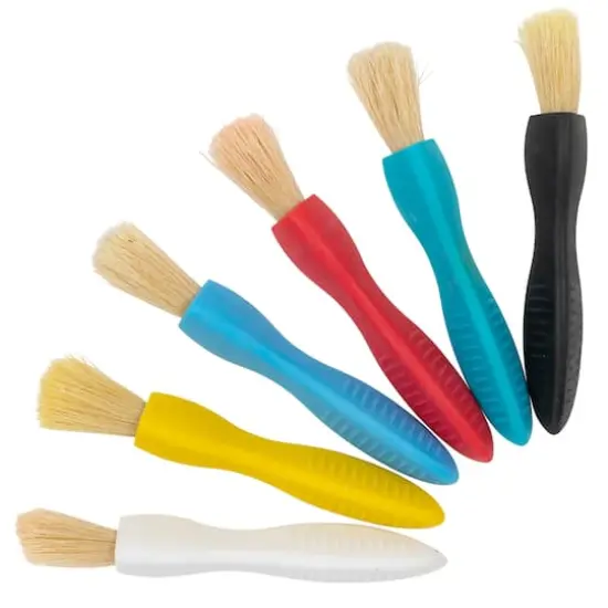 Ready2Learn&trade; Triangle Grip Paint Brushes, 2 Packs of 6 {4}