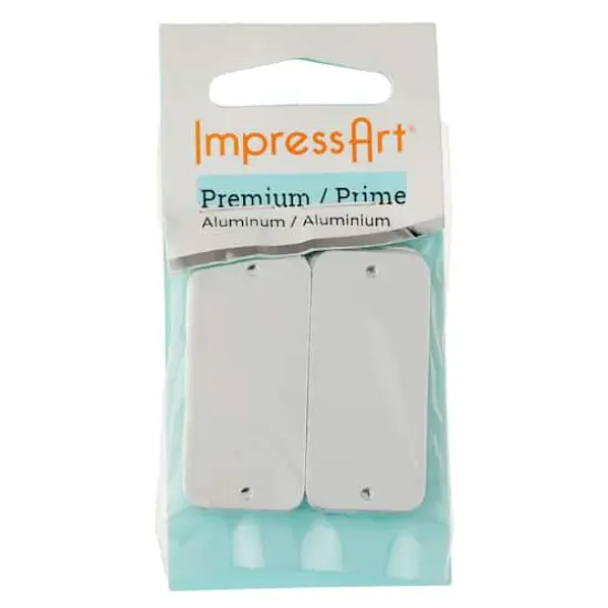 ImpressArt&reg; Aluminum Tag with Holes Premium Stamping Blanks&trade; {4}