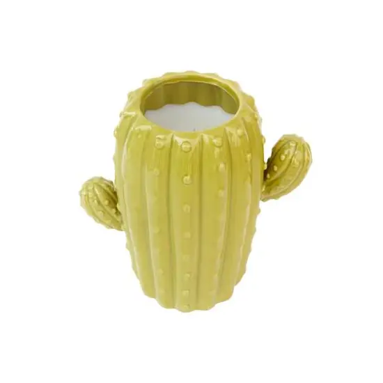 Santal Woods Scented Cactus Candle by Ashland&reg; Yellow Green {3}
