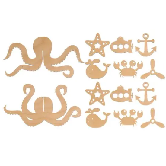 Leisure Arts&reg; Beach Wood Mobile {3}