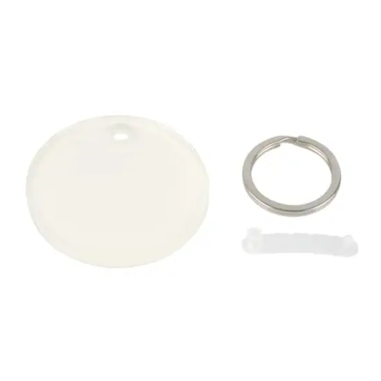 2" Round Acrylic Sublimation Keychains, 4ct. by Make Market&reg; {1}