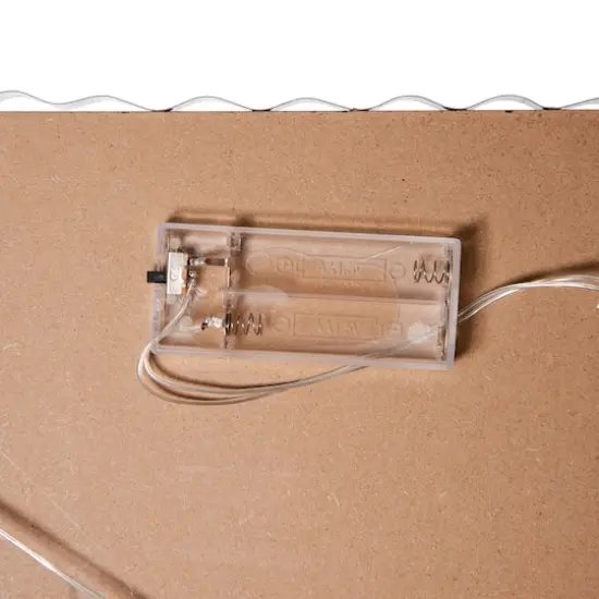 Glitzhome&reg; 3.5ft. LED Black Christmas Porch Sign with Timer {8}