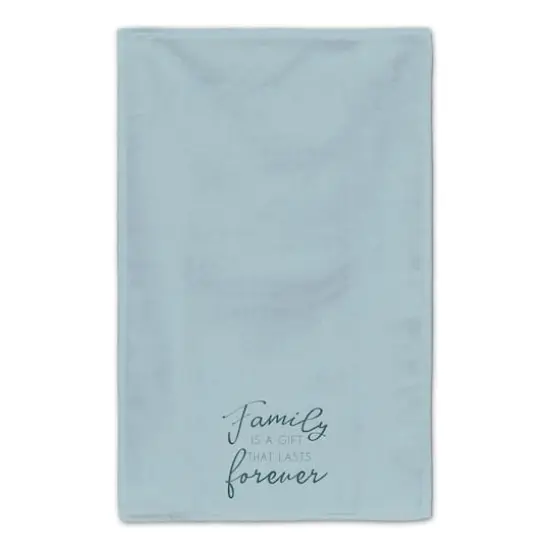 Family is a Gift Tea Towel Set Blue {5}