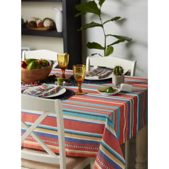 Verano Stripe Tablecloth 60" x 84" {6}