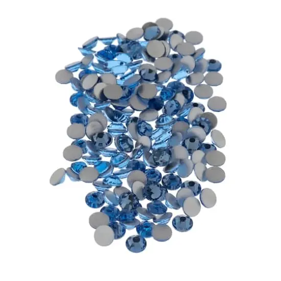 SS16 Glass Flatback Rhinestones by Bead Landing&trade; Light Sapphire {1}