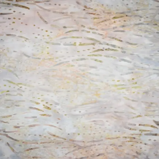 Feldman Premium Indonesian Batik Tan Dot Wave Cotton Fabric {1}