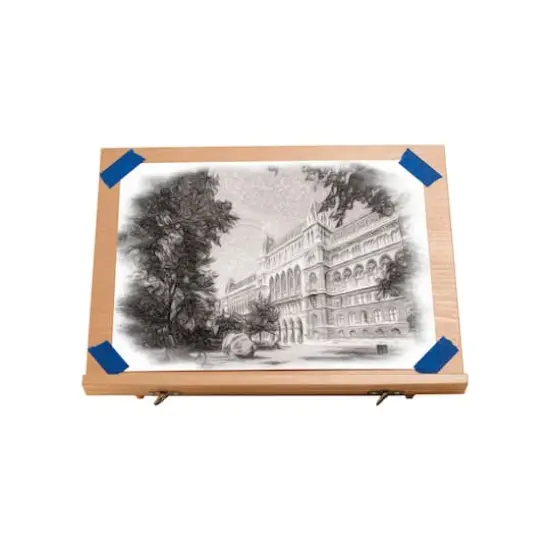 Adjustable Flat Surface Wood Table Easel by Artist's Loft® {5}