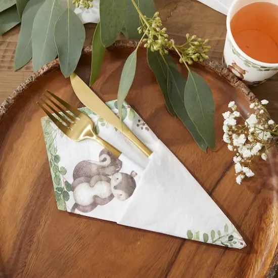 Kate Aspen&reg; Woodland Baby 2 Ply Paper Napkins, 120ct. {3}