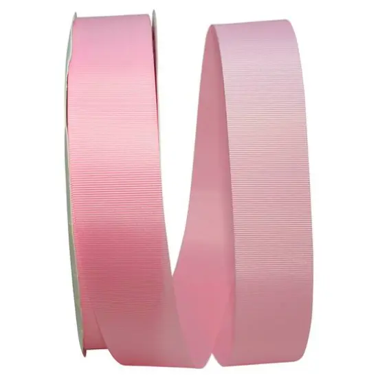 JAM Paper 1.5" x 100yd. Grosgrain Allure Ribbon Pink {1}