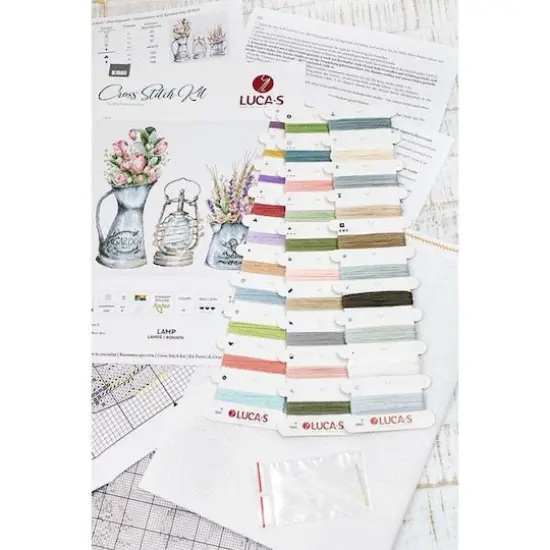 Luca-s Lamp Counted Cross Stitch Kit {9}