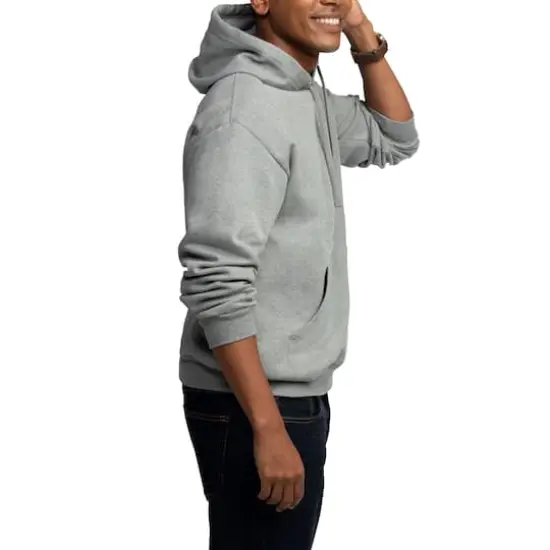 Fruit of the Loom Eversoft Fleece Pullover HoodieGrey Heather {5}