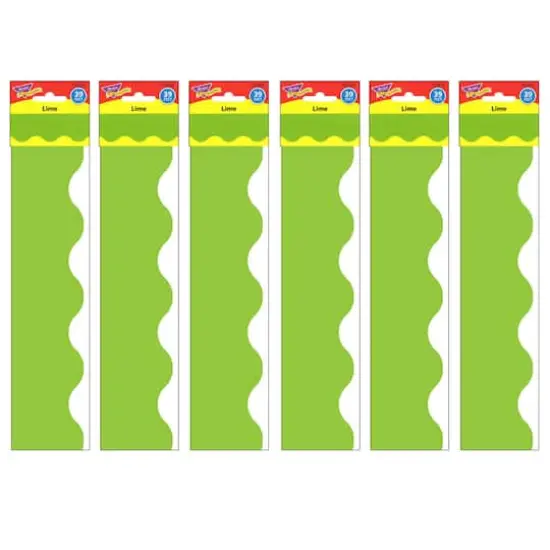 Trend Enterprises&reg; Terrific Trimmers&reg; Classic Borders, 234ft. Lime {1}