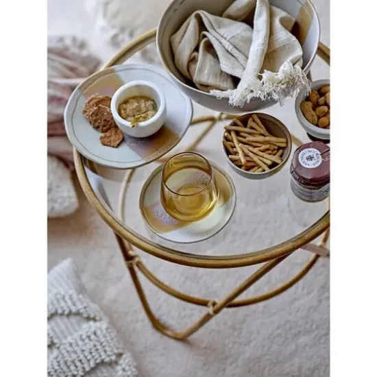 Hello Honey&reg; 12oz. Amber Round Drinking Glasses, 4ct. {4}