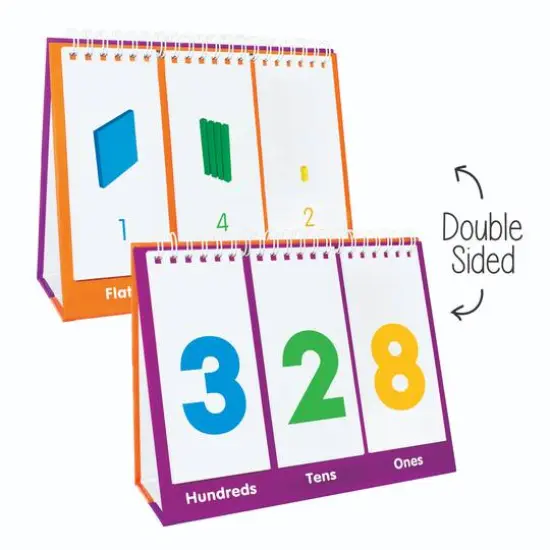 Junior Learning&reg; Base Ten Educational Flip Card Set {3}