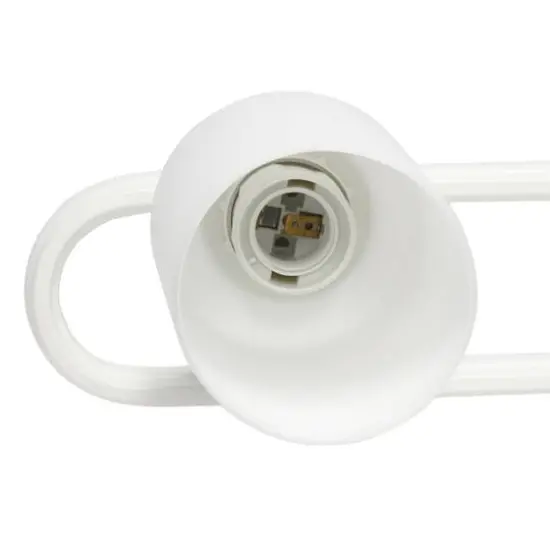 Lalia Home Essentix 23" 3-Light Vanity Fixture White {5}