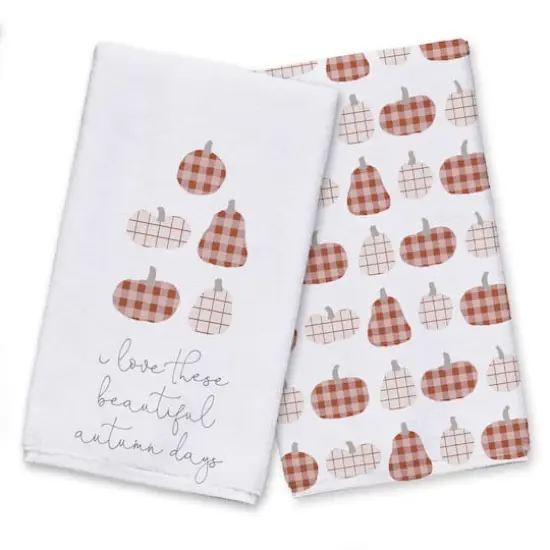 Autumn Days Tea Towel Set {1}