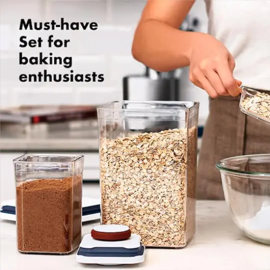 OXO SoftWorks 6-Piece POP Container Baking Set {6}