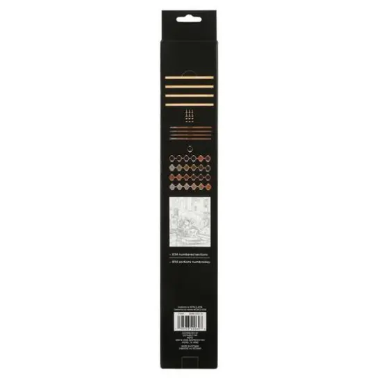 16" x 20" Skull Library Paint-by-Number Kit with Wood Display Hanger by Artist's Loft&reg; {3}