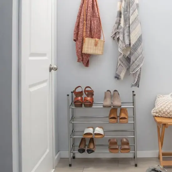 Simplify 4-Tier Expandable Shoe Rack {4}